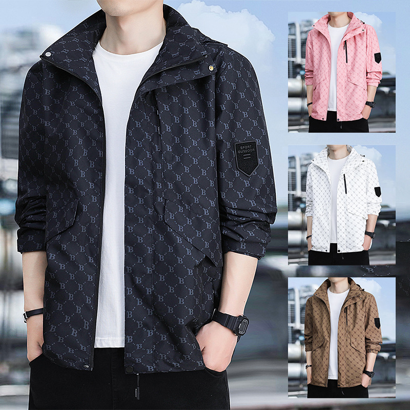B- shaped assault clothing men's autumn and winter new men's functional tooling windproof outdoor sports leisure jacket coat tide