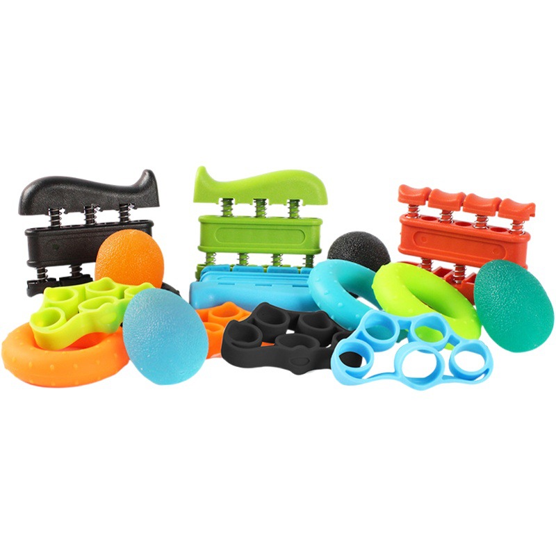 Thickened Silicone Grip Finger Exercise General Grip Ball Finger Correction Five-Finger Set Rally
