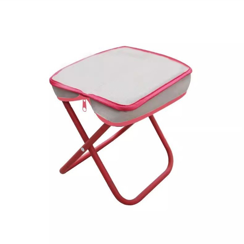 Picture of Mazar Stool Camping Folding Chair Portable Camping Chair Travel Pencil Case Fishing Subway High Speed Rail Queuing Folding Stool