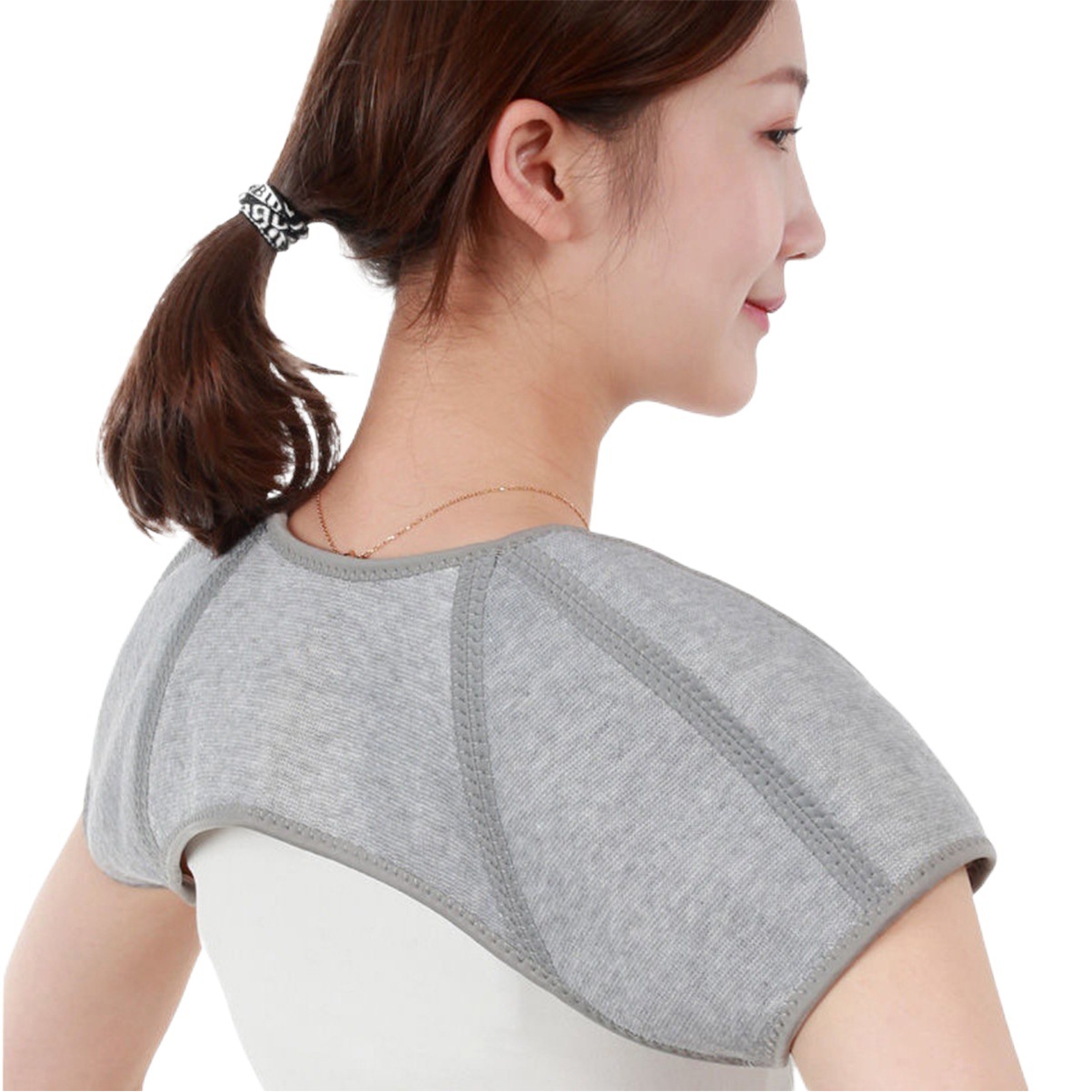 [full 50 pieces of postage] wormwood fever shoulder pad cervical shoulder waistcoat sleep warm shoulder cold a generation of hair