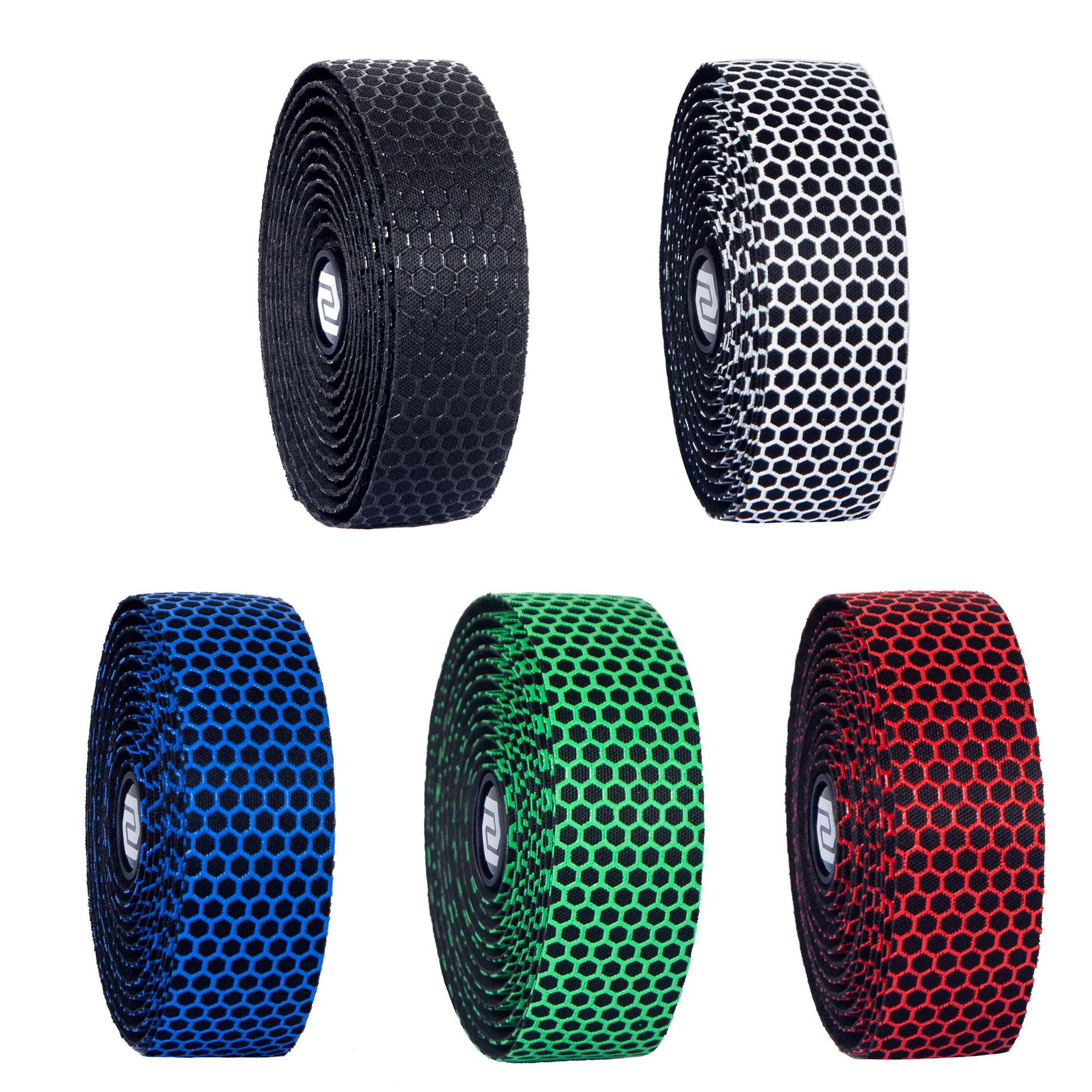 Carbon Fiber Handlebar Pattern Road Handlebar Strap Bicycle Anti-Slip Shock-Absorbing Strap Curved Handlebar Bicycle Wrap Strap
