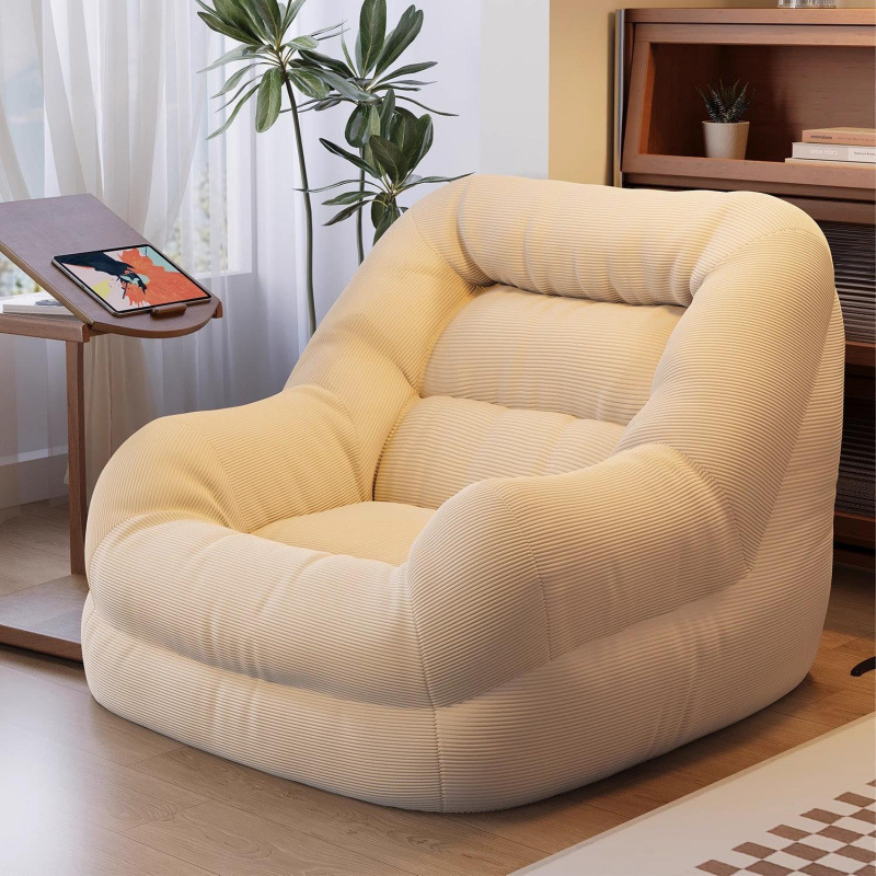 Picture of Internet celebrity lazy tatami nest sofa small apartment single bedroom living room balcony French casual large sofa chair