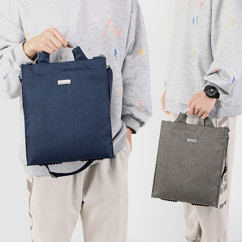 Lightweight Water-repellent Nylon Cloth Bag Casual Commuter Crossbody Bag Fashionable Men's Shoulder Bag Business Casual Handbag
