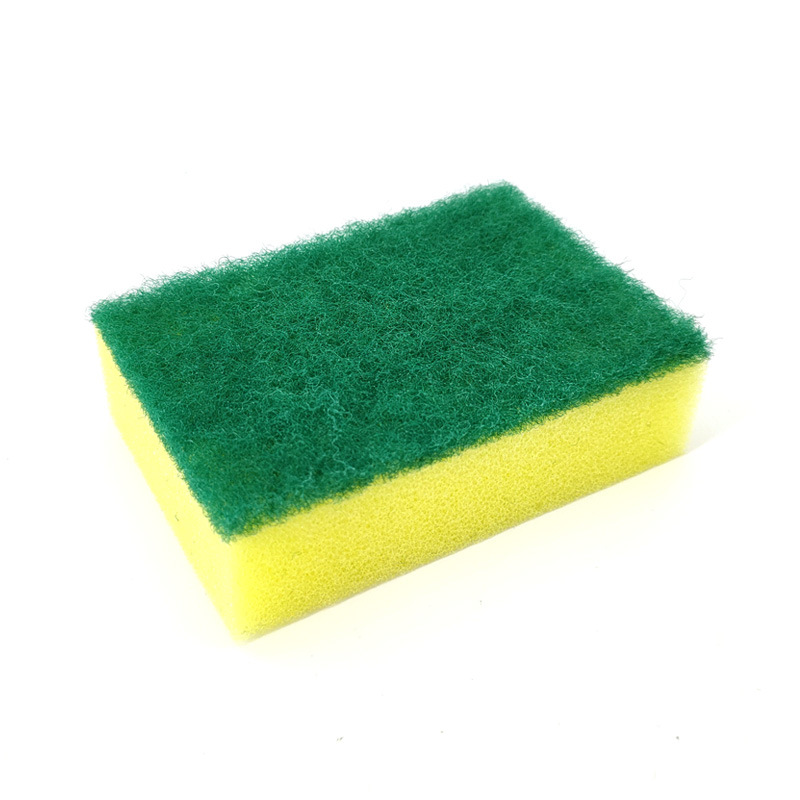 Picture of Dishwashing kitchen brush pot brush bowl artifact scouring pad dish cloth sponge wipe magic wipe factory wholesale two yuan delivery