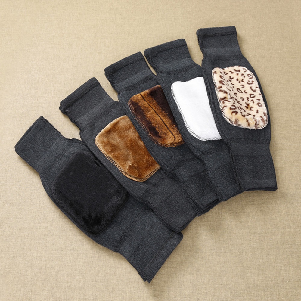 Picture of Autumn and winter cashmere leggings kneecap cover for the elderly thickened fleece-lined men and women old cold leg kneecap warm cold-proof