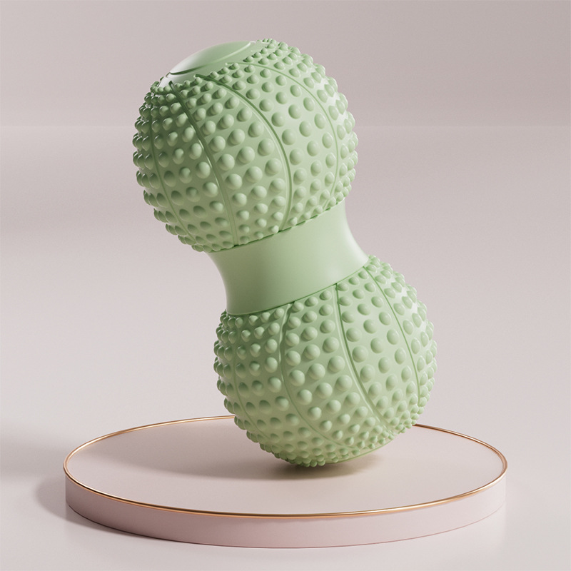 Picture of Fascia Peanut Ball Plantar Massage Spine Muscle Relaxation Double Ball Hip Back Leg Acupoint Stimulation Yoga Massage Ball