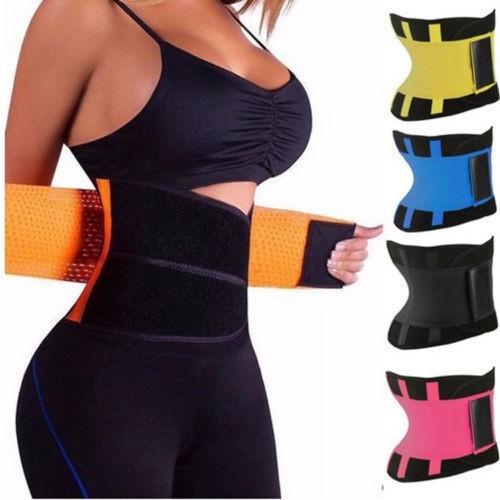 Cross-Border European and American Support Belt Sports Women's Lumbar Support Belt Breathable Squat Double-Layer Fitness Abdominal Belt