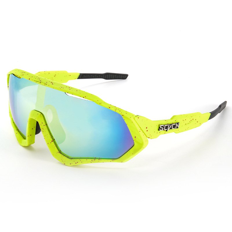Picture of Foreign trade sunglasses men and women riding glasses outdoor sports glasses bicycle dustproof sunglasses soft nose pad wholesale