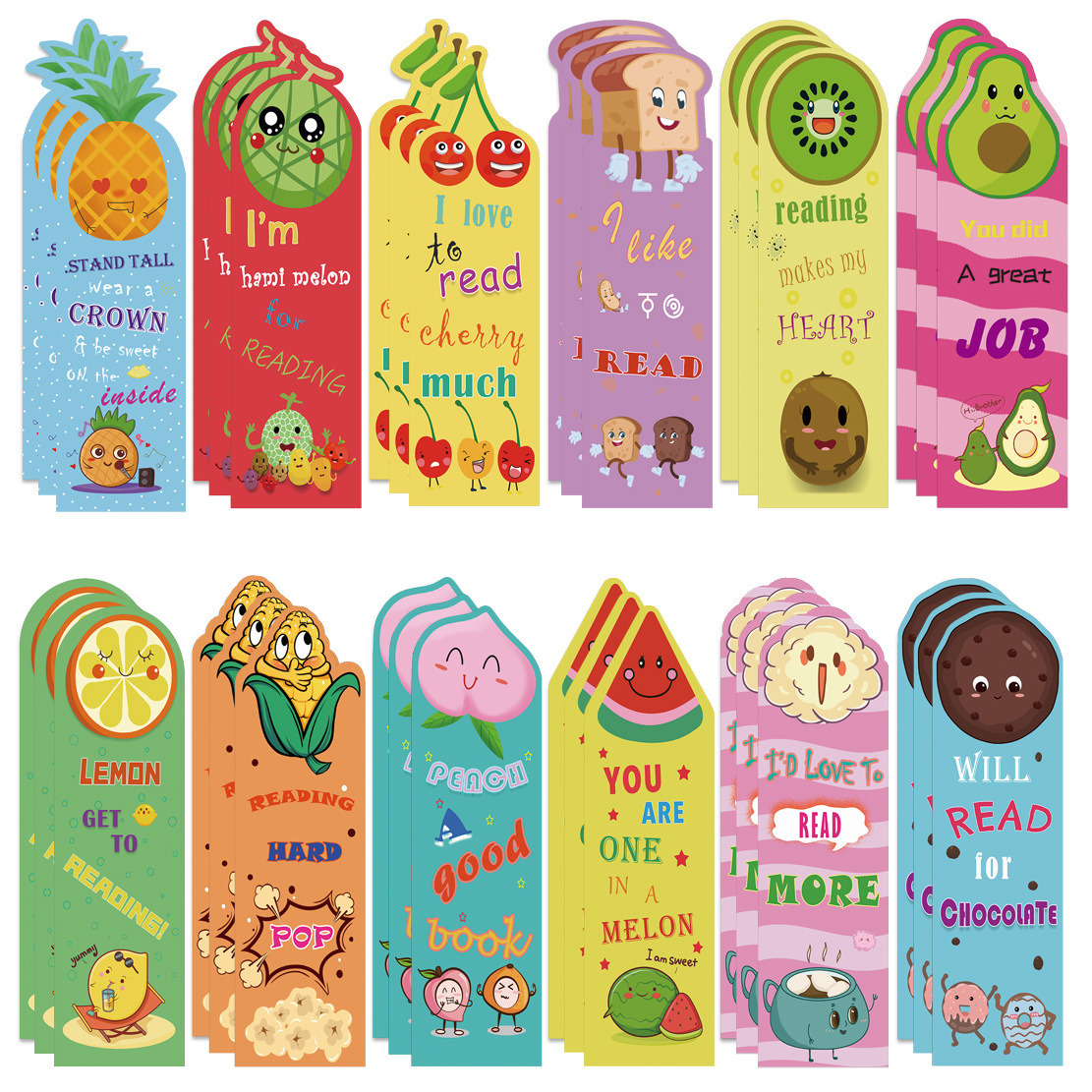 Picture of Cross-Border E-Commerce Scented Bookmarks, Special-Shaped Patterns, Children's Exchange Gift Bookmarks, Paper Scented Bookmarks in Stock
