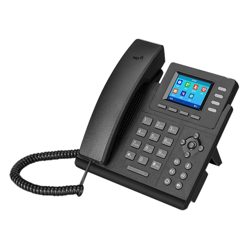 Feiyaqi Network Language Ip Phone Sip Landline for Enterprise Office Customer Service Call Center Dedicated Intelligent