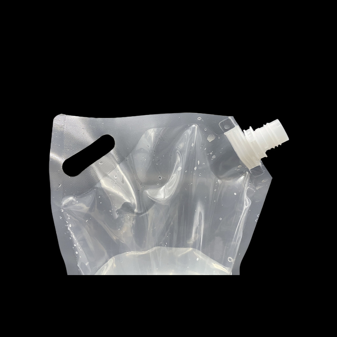 Picture of Customized Spout Bag Soy Milk Bag Special-Shaped Stand-Up Bag Sour Plum Soup Drink Bag Disposable Juice Bag Manufacturer