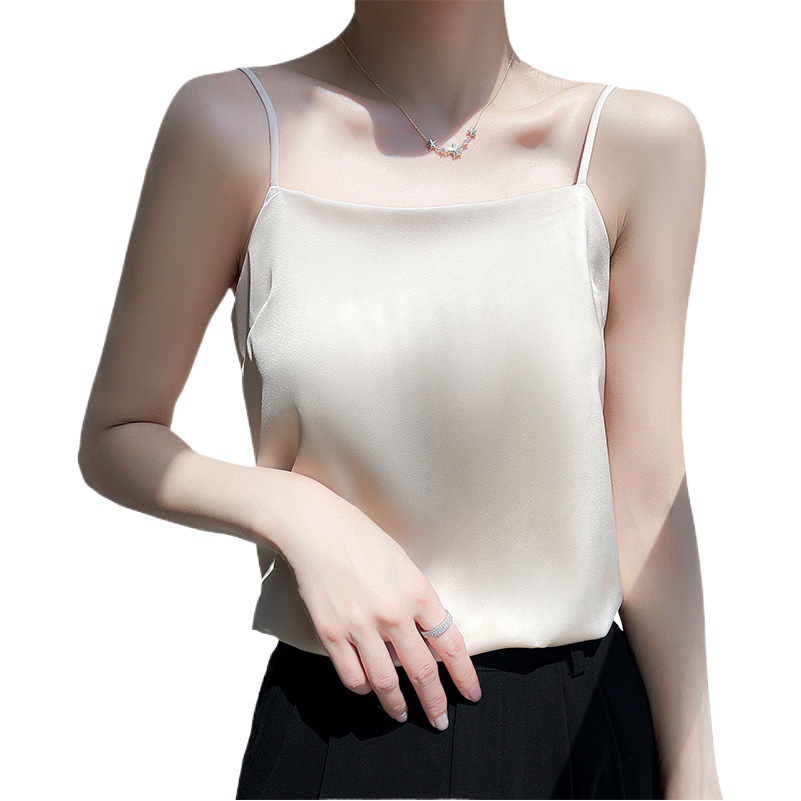 Cross-Border 2025 Summer New Plus-Size Women's Tops Base Camisole for Women to Wear Outside and Inside for Summer Hot Girls