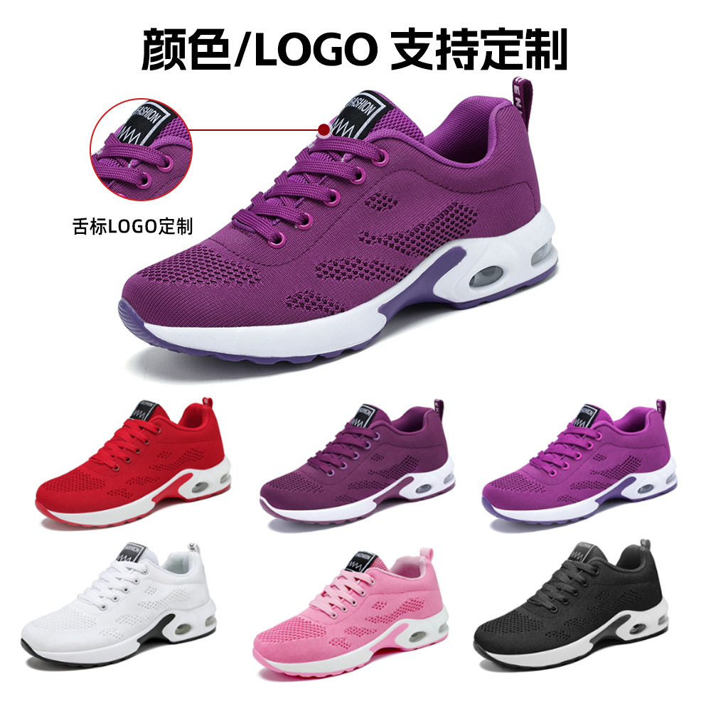 Picture of Shoes for Women 2025 New Export Large Size Women's Shoes Cross-Border Casual Air Cushion Running Shoes Breathable Soft Sole Sports Shoes for Women