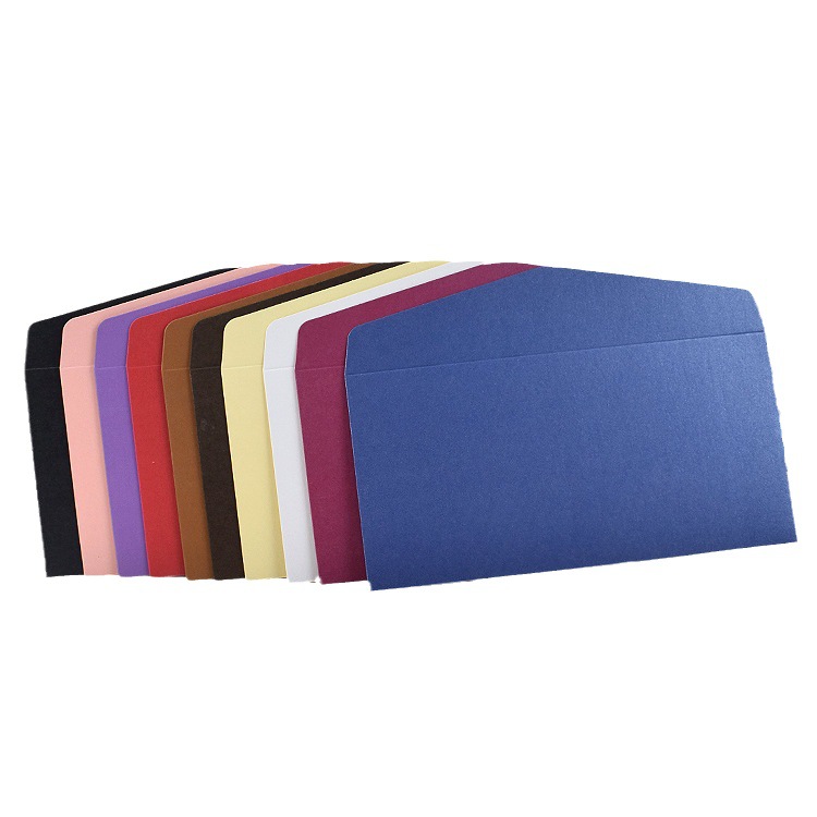 Picture of Spot wholesale Pearl paper envelope hot stamping envelope business envelope invitation letter hot stamping logo