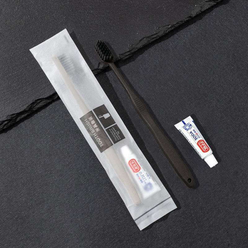 Picture of Hotel Special Hotel Toiletries Set Comb Disposable Toothbrush with Toothpaste Soft Hair Homestay Wholesale Customization