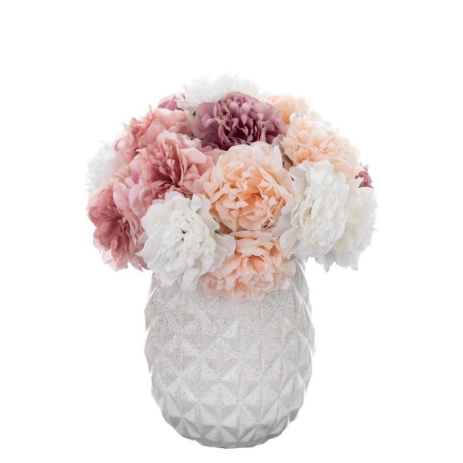 Manufacturer Artificial Flower Sales Peony Bouquet Plant Home Decoration Wedding Bouquet Artificial Flower Gf14921B