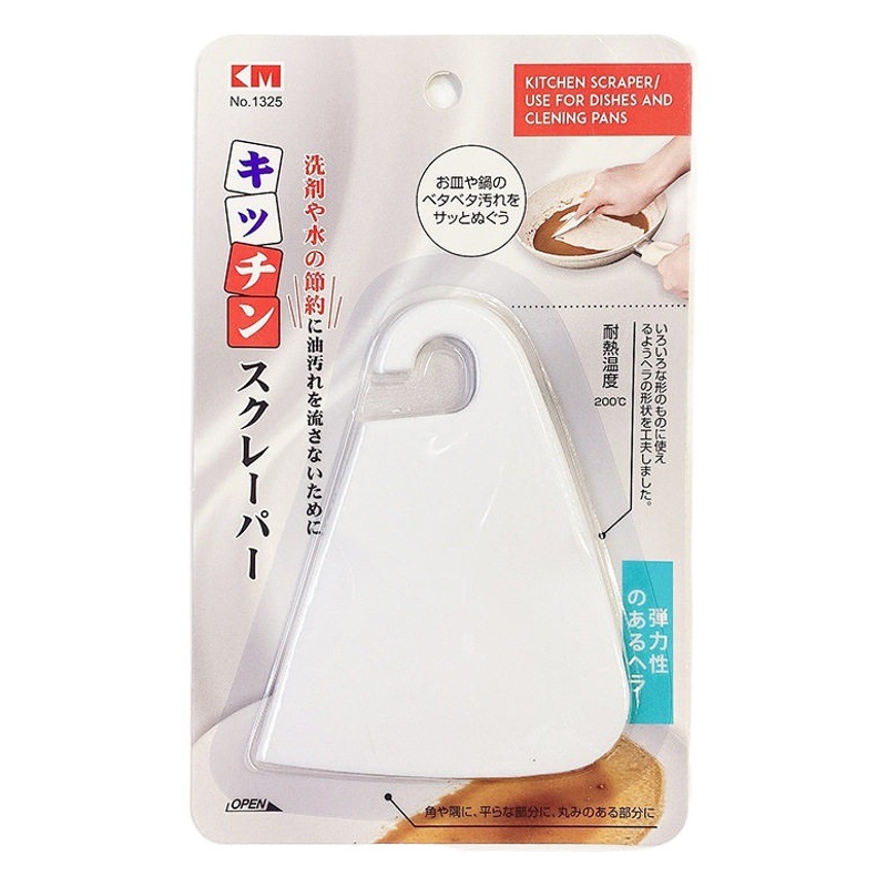 Japanese-style kitchen silicone scraper cooking bench edge gap removing oil stains oil stains scraper scraper baking tool