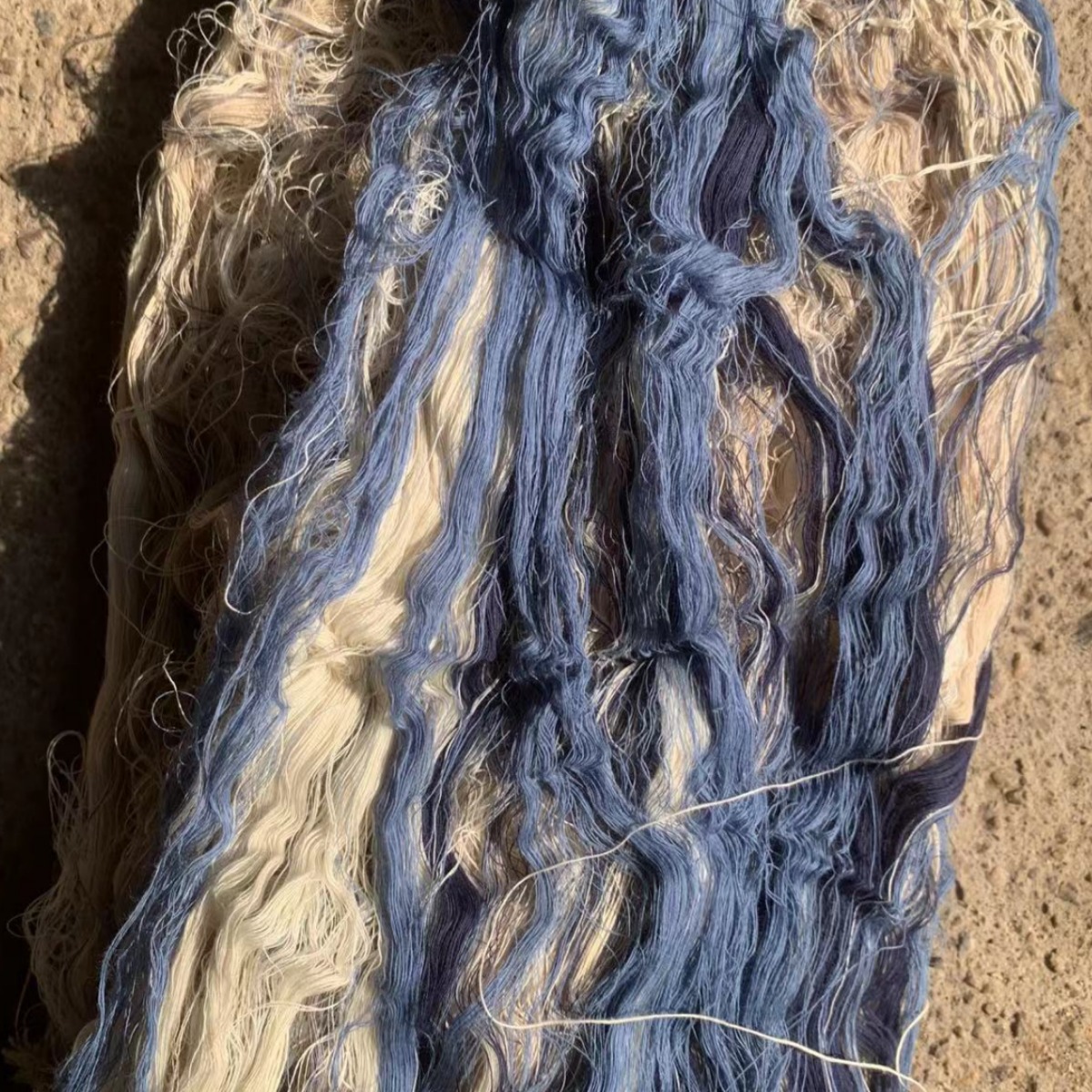 Picture of Factory Direct Sale of Pure Cotton Waste Yarn, Industrial Waste Yarn, Lint-Free Industrial Wiping Yarn
