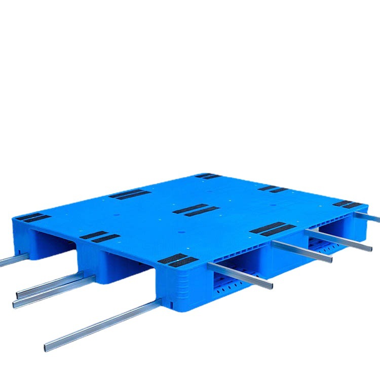 Picture of New Material Flat Plate Sichuan Plastic Forklift Pallet Industrial Plastic Pallet Warehouse Moisture-Proof Pad Platform Logistics Pallet
