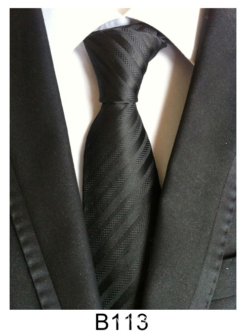 Picture of Tie Men's Casual Formal Wear Professional Business Men's Tie Polyester Silk Hand-Tied Tie Source Manufacturer Batch