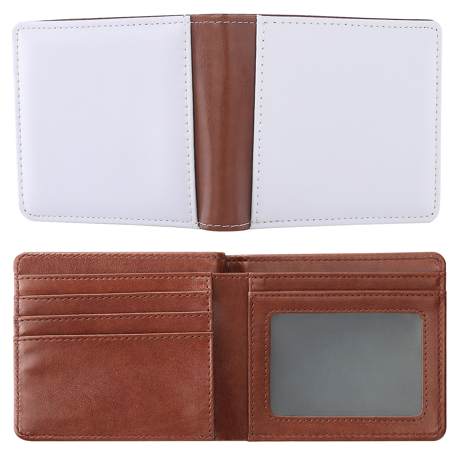Picture of Factory Direct Supply Heat Transfer Sublimation Blank Men's Wallet Heat Transfer Blank Product Series in Stock