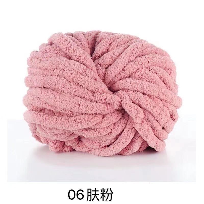 Picture of Extra Thick Ice Stick Cat Tail Thread Wholesale Sausage Wool Handmade DIY Cushion Blanket Cat Nest Big Tree Sweater Decoration