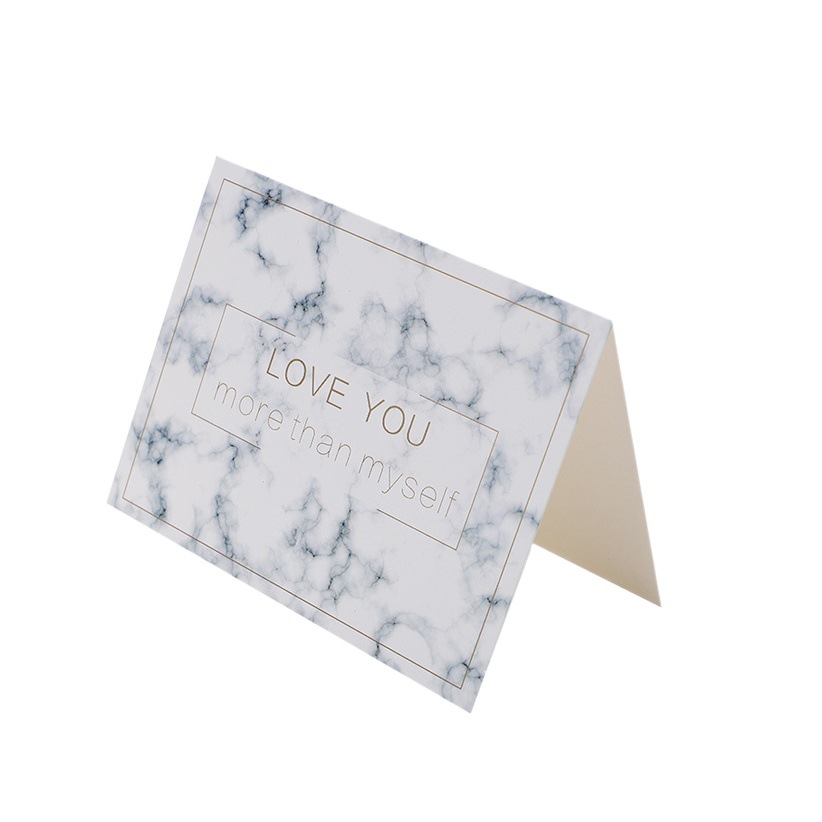 Wholesale hanging card tag message blessing card flower packaging bouquet multi-pattern gift heart-shaped card florist supplies