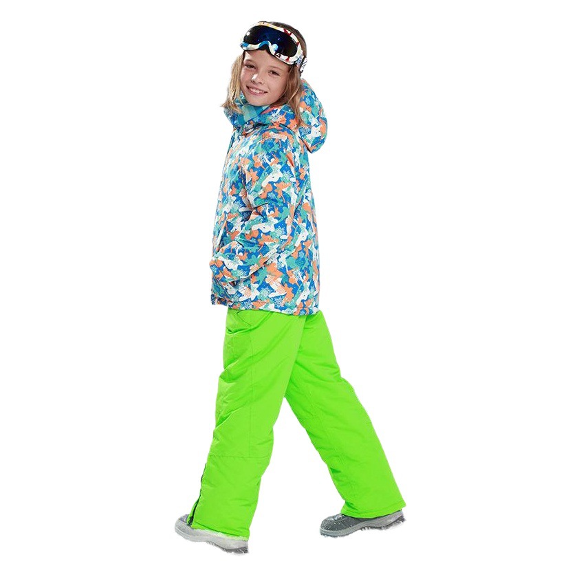 Picture of Cross-border e-commerce Phoebe Elephant Children's Ski Suit Warm Jacket Outdoor Thickened Waterproof for Boys and Girls