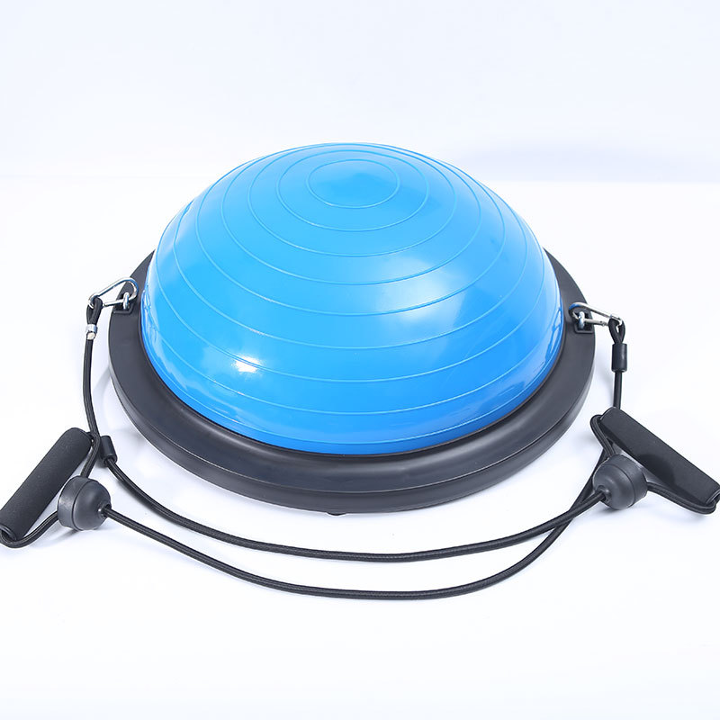 Picture of Manufacturer Wholesale Anti-Slip Wave Speed Ball Fat Reduction Shaping Foot Balance Ball Fitness Equipment Semi-Circular Yoga Ball Soft Power Ball