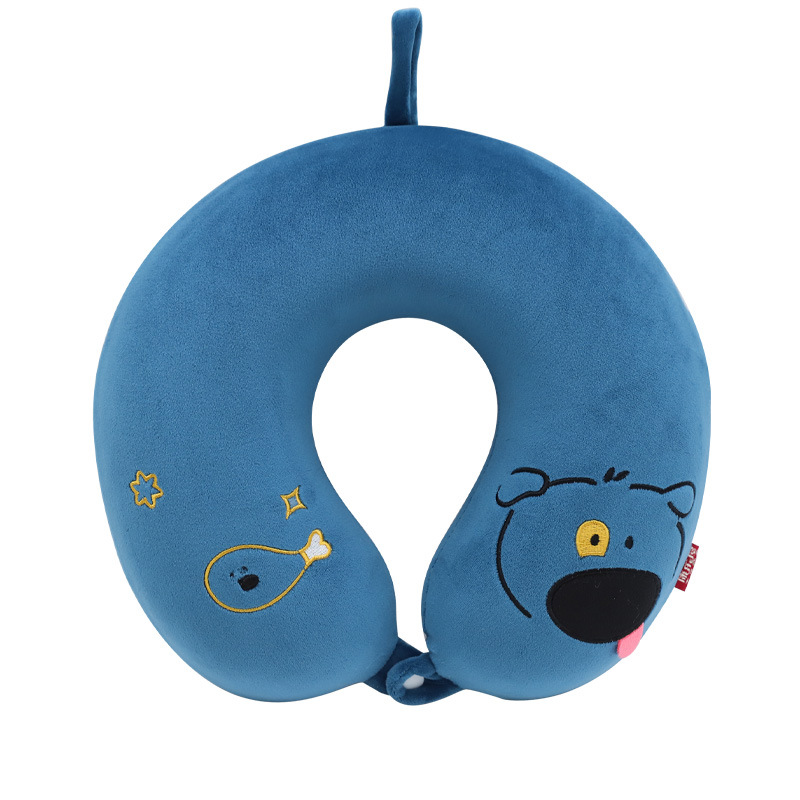 Picture of Cartoon animal slow rebound memory cotton U-shaped pillow leisure house office travel neck pillow neck pillow U-shaped pillow wholesale