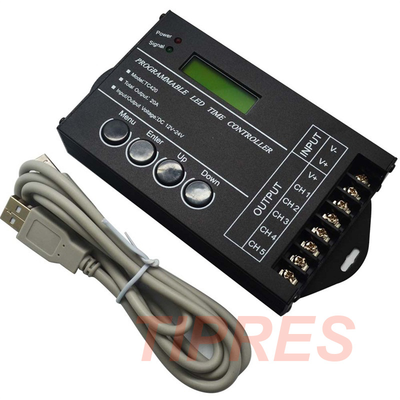 Picture of [Programming Time Controller] [Led Light Strip Dimmer] Tc420
