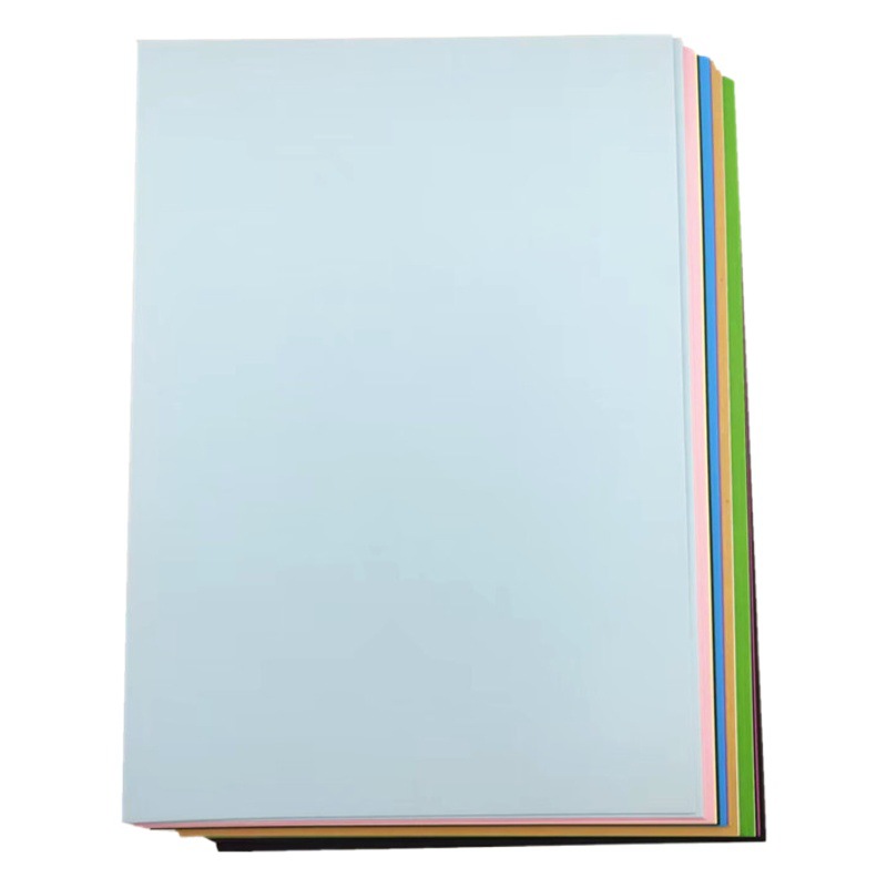 300 grams of color cardboard A4 size 20 color color card thickening