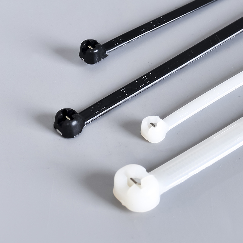 Picture of Marine Cable Tie Marine Nylon Cable Tie Steel Sheet Metal Buckle Cable Tie Inset 304 Stainless Steel Core Inset Cable Tie