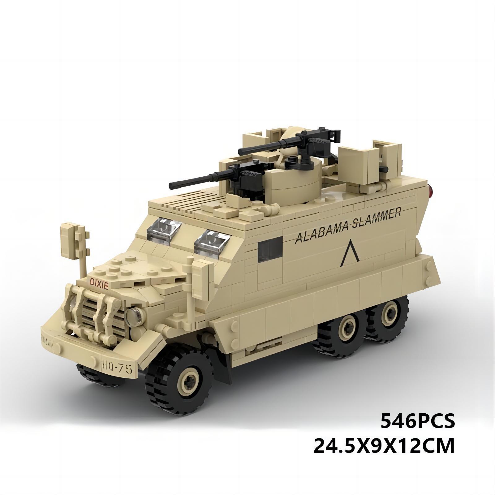 Picture of Domestic Building Blocks Moc-148069 Compatible with Lego M818 Armored Vehicle Model Small Particle Assembled Educational Toy for Men