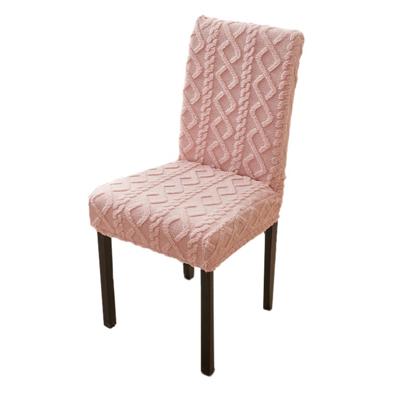 Cross-Border Elastic Comfort Velvet Jacquard Chair Cover Anti-Cat Scratch Thickened Chair Cover High-End Universal Universal Chair Cover