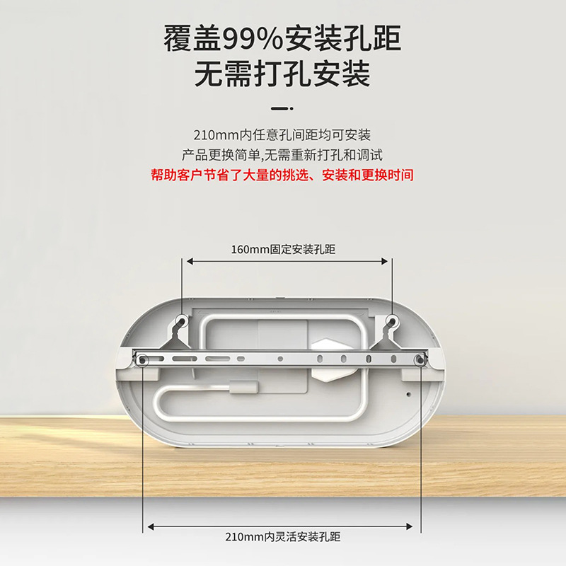 Picture of Minhua eat cat eye lamp IP68 fire emergency double head lamp wall mounted led lighting fire emergency lamp