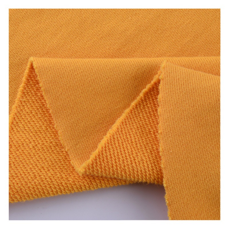 Autumn and Winter Terry sweater cotton sweater fabric factory in stock direct fashion brand thick sweater
