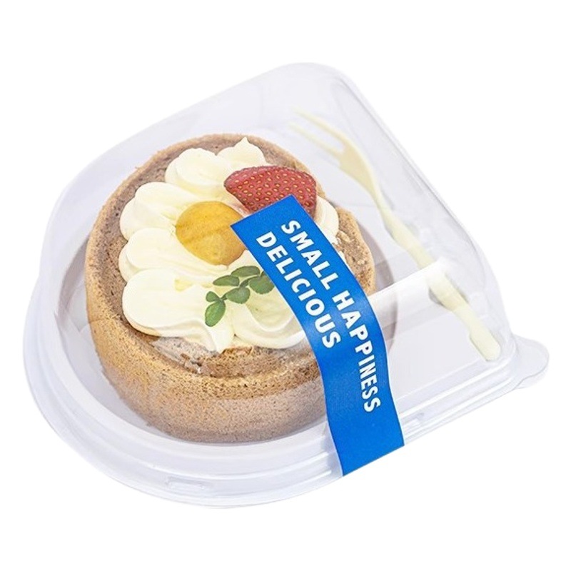 Ins Style Cake Roll Cutting Packaging Box Swiss Roll Pancake Dessert Mousse Box Hani Roll Pastry Packaging Box