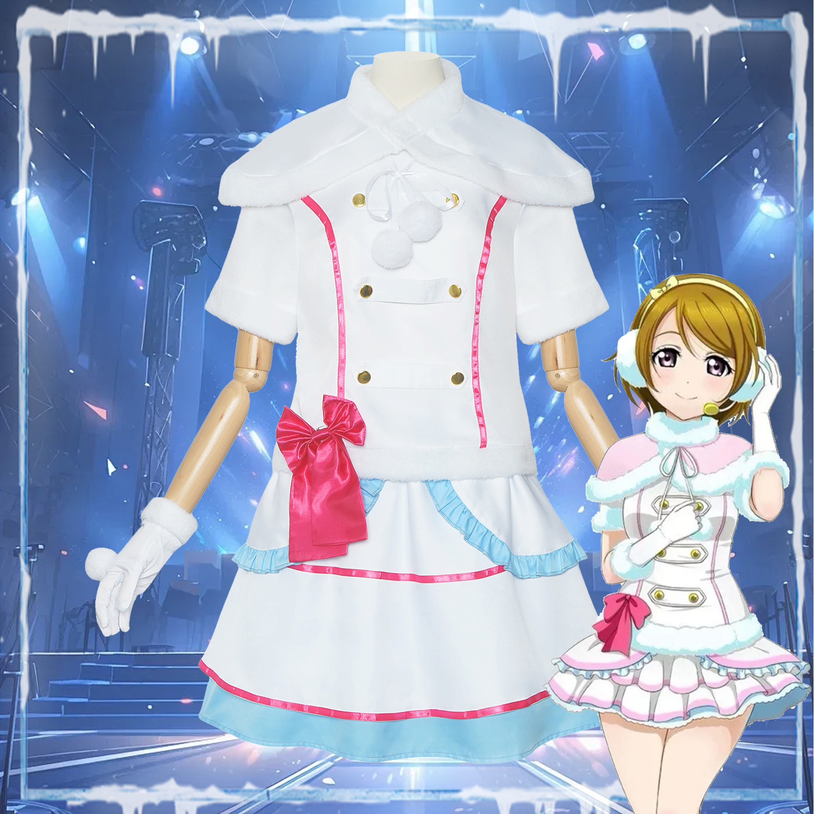 Lovelive Snow halation Song Playing Clothing Ayase Eri Koizumi Huayang cosplay Animation Clothing