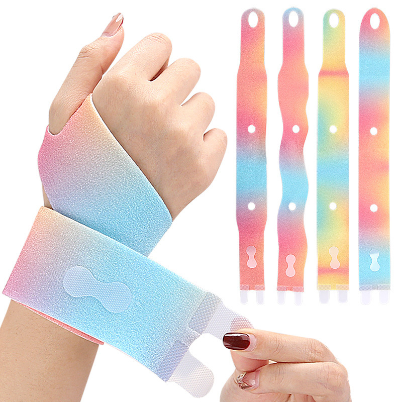 Color Wristband Sports Running Basketball Elastic Adjustable Wristband Lightweight Elastic Strap Sports Ankle Protector