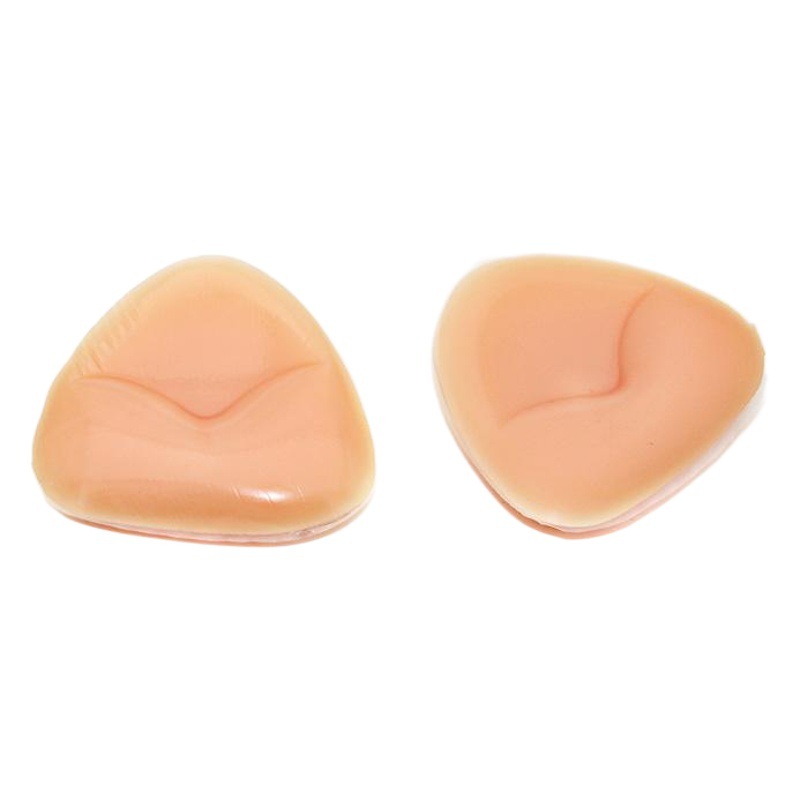 Thickened Silicone Bikini Breast Pads, Invisible Breast-Revealing Pads, Anti-Bump Inserts, Breast Pads, Breast Pads, Flat Breast Pads for Small Breasts