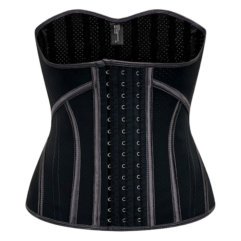 Three-breasted buckle waist latex waist band waist band women's fitness band body-shaping clothing sports plastic belt