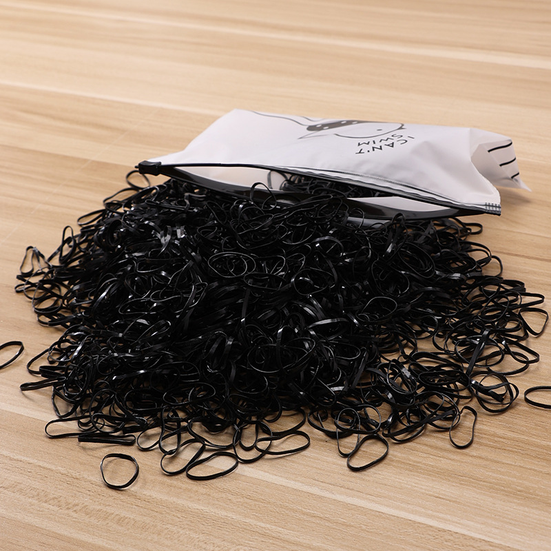 Picture of Children's Hair Rope Disposable Rubber Band Girls' Baby Strongly Pull Constantly Boxed Small Hair Rings Do Not Hit Hair Rope