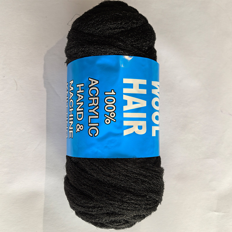 Picture of Brazil wool hair African Wig Line Dirty Braid Hair Silk Dirty Braid Silk Large Braid Super Light Hair Silk