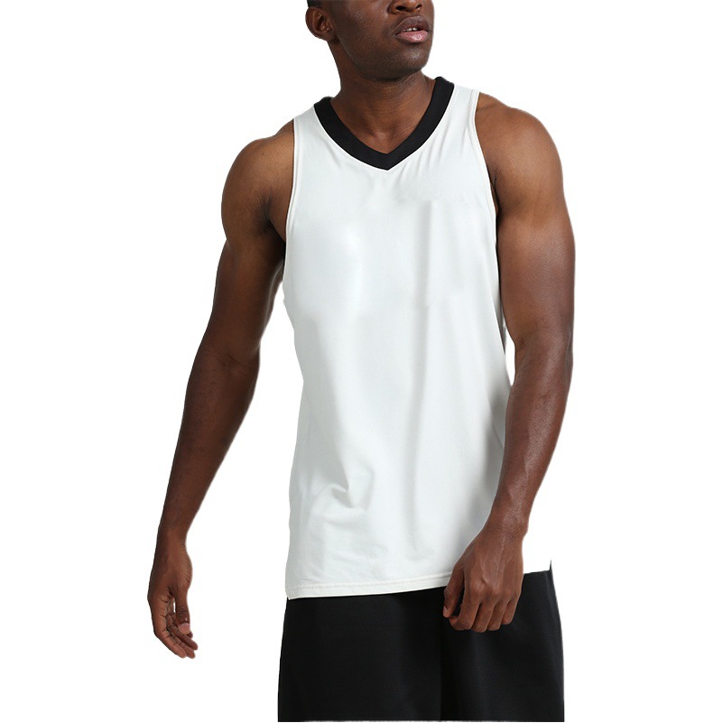 Picture of Quick-Drying Sports and Leisure Men's Vest for Running, Training, Basketball, Amazon Fitness, Sleeveless, Lightweight, Breathable, and Thin