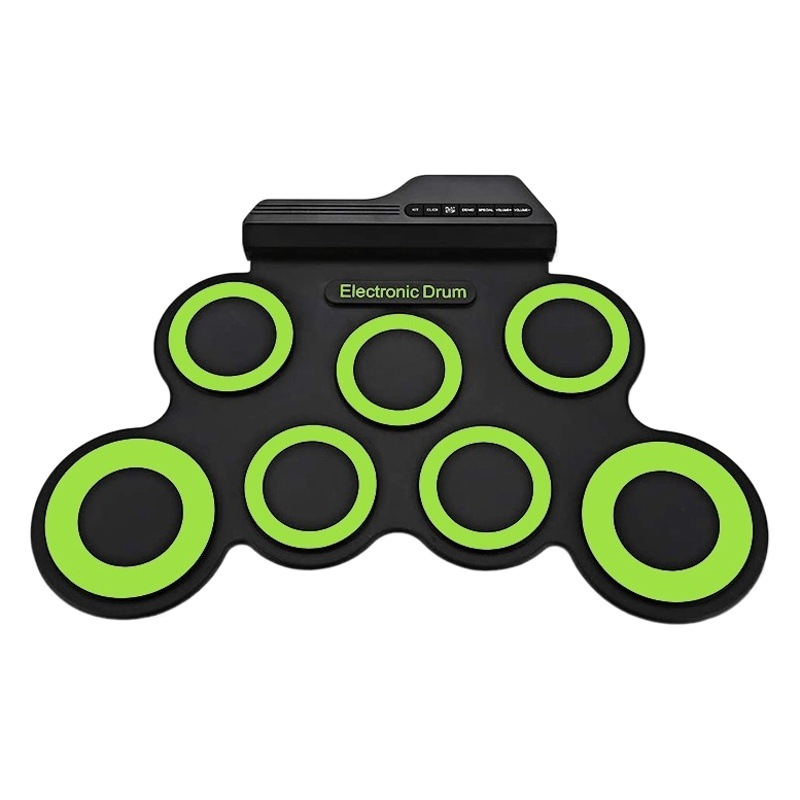 Hand Roll electronic drum percussion instrument portable silicone hand roll drum set jazz drum USB electronic drum wholesale cross border