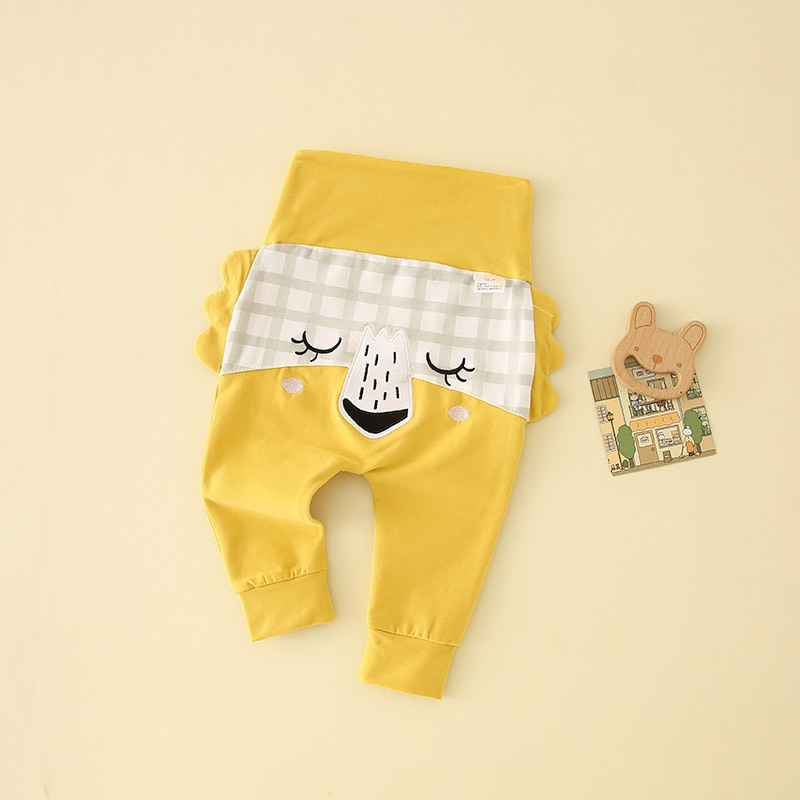 Picture of Children's High-Waisted Pp Pants 2025 Autumn New Korean Style for 0-3 Year Old Boys and Girls, Baby Tummy-Protecting Long Pants, Girls' Pants
