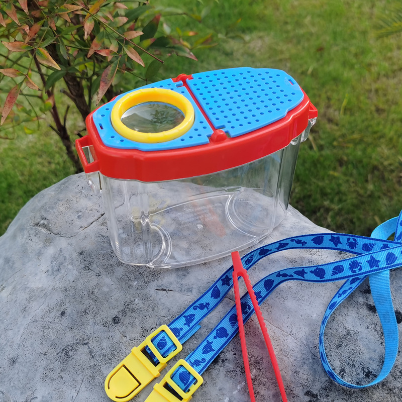Outdoor Children Insect Storage Scientific Exploration Magnifier Fish and Shrimp Collection Box Capture Tool Butterfly Observation Box