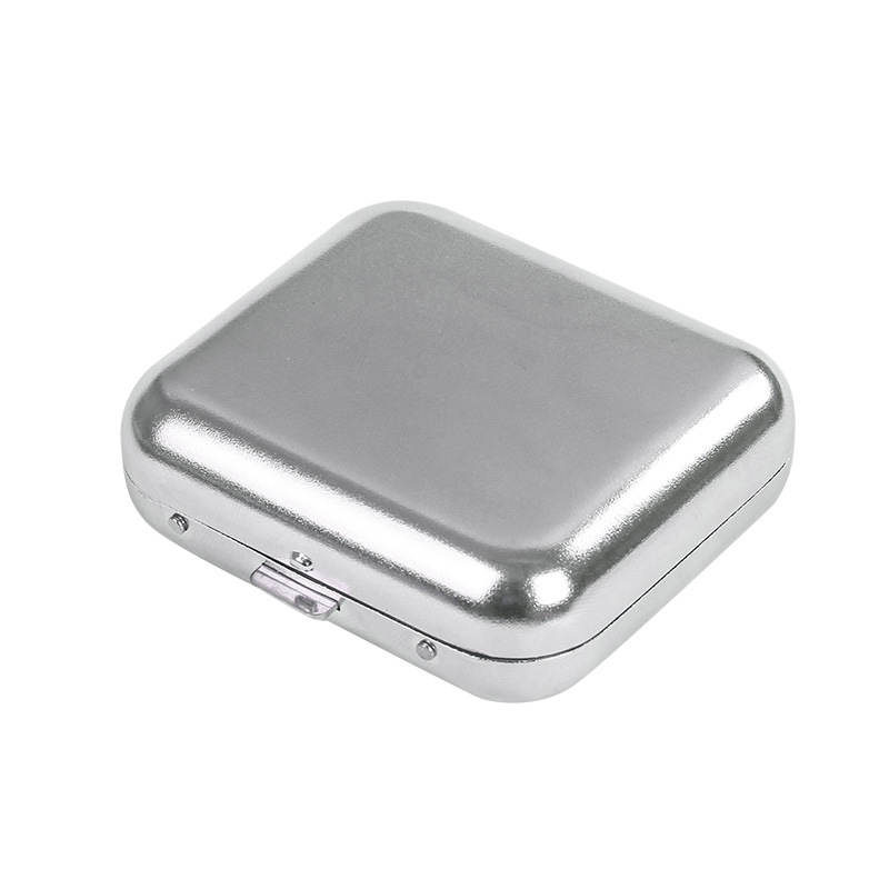 Picture of Mini Metal Ashtray Portable Small Ashtray Outdoor Portable Flap Pocket Pants Ashtray Creative Car Smoking Accessories