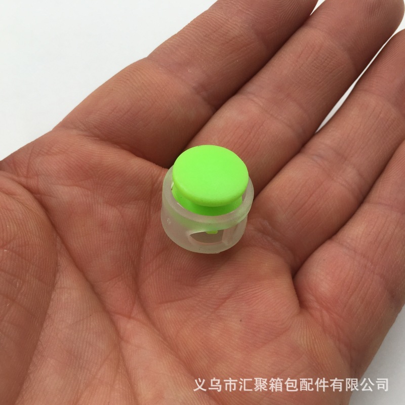 Picture of Lazy-free round double-hole shoelace buckle pig nose bread adjustable buckle shoelace buckle spring buckle
